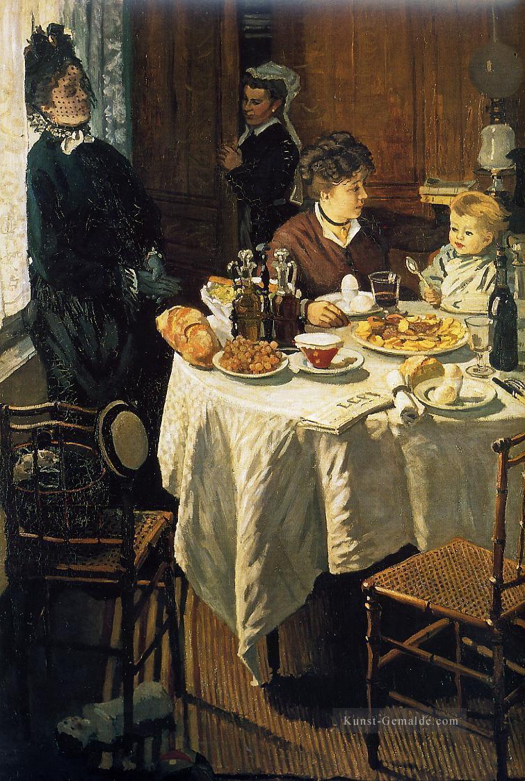 Das Mittagessen Claude Monet Ölgemälde